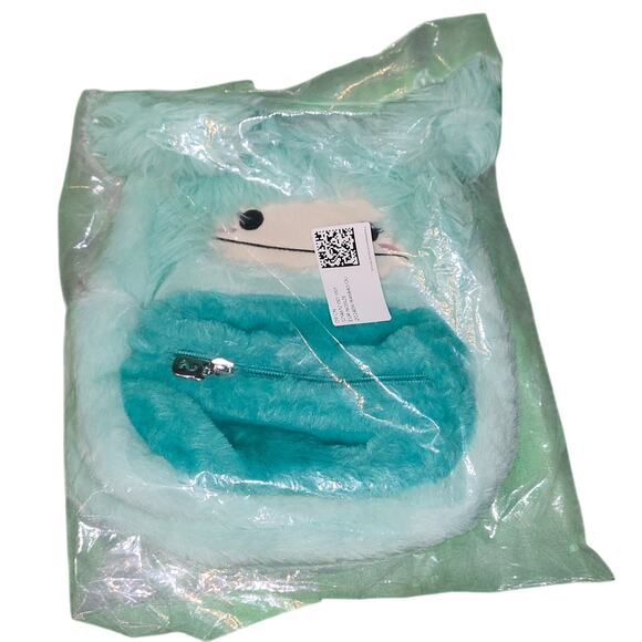 BLACK FRIDAY SALE Squishmallows H & M Excl. Joelle, Aqua Blue Bigfoot 2-Pc Set - Picture 7 of 14